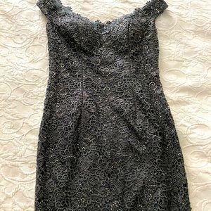 Beautiful Smoke grey Montage Mon Cheri MOB dress